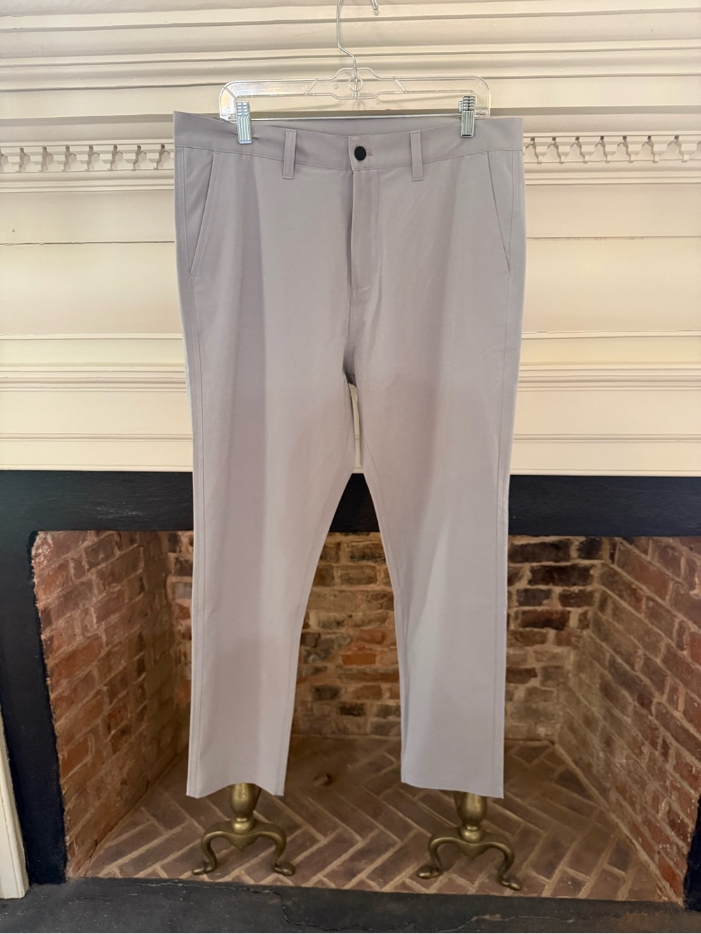 Free Fly Men’s Performance Pants Size 34 x30 Polyester Spandex Grey